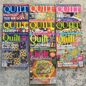 10! QUILT Magazines Publication Years 2002-2006